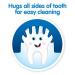NUK Grins & Giggles 3-Sided Infant Toothbrush - Colors May Vary - Buy Online on GoSupps.com