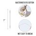 Joyeah 800 Pieces Cotton Swabs with Double Precision Tips - 4 Packs of 200 Count Pointed Shape Swabs - Buy Online on GoSupps.com