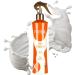 Totex Professional Two Phase Milk Therapy | Leave in Spray Conditioner | Detangler for Dry Damaged Hair Care Product | Shampoo Conditioner 400 ml / 13 52 fl oz