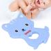 Buy Blue Silicone Cartoon Animal Cat Teething Ring - Perfect Pacifier for 3-18 Months Infants | Ideal Baby Shower Gift - Buy Online on GoSupps.com
