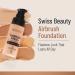 Swi.s"s Bea-uty Airbrushh Finish Lightweight Foundation | Full Coverage Blendable Foundation For Face Makeup |With Benefits Of Hyaluronic Acid Aloevera And Vitamin E | 30Ml | Shade- Shell White - Buy Online on GoSupps.com