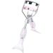 Eyelash Curler Eyelash Curler Eyelash Curler Fish Tail Shape Eyelash Curler with Comb Teeth Portable Ergonomic Makeup Supplies Beautiful Eyelash Tools for Girls Women A4 Chrome With Pink Comb Pink Mermaid Hand - Buy Online on GoSupps.com
