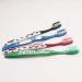Buy Medium Soft Toothbrush Pack of 12 - Black Blue Green Purple | International Shipping Available - Buy Online on GoSupps.com