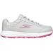 Skechers Women's Prime Relaxed Fit Spikeless Golf Shoe - Grey Pink Size 38.5 EU | Shop Stylish & Comfortable Golf Sneakers - Buy Online on GoSupps.com