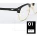Nearsighted Glasses for Myopia - Stylish Black Frame -4.00 Diopters for Men & Women - International Shipping Available - Buy Online on GoSupps.com