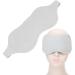 Qukaim Gel Cooling Eye Pad Gel Eye Pad Reusable Hot Cold Eye Compress Adjustable Silicone Eye Patch for Fatigue Relief Gray - Buy Online on GoSupps.com