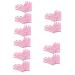 FOMIYES 10 Pairs Moisturizing Gloves Moisturizing Spa Gloves Touch Screen Cotton Gloves Gels Hand Cover Cracked Hands Repair Gel Gloves for Spa Tool Conductive Yarn Pink Miss Dryness