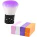Healeved 1 Set High Elastic Sponge Nail Art Tool Professional Nail File Pedicure Kit Nail Art Remover Nail Dust Collector Finger Nail Files Toenail File High Elasticity Tofu Cubes Purple - Buy Online on GoSupps.com