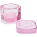 Dish Cups for Nail Art Acrylic Liquids Clear Glass Nail Monomer Liquids Bowl Dampen Dish Acrylic Powder Holder Glass Jar Brush Cleaning Cup Pink - Buy Online on GoSupps.com