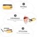 Mipcase 2 Pcs Eyebrow Styling Cream Eyebrow Shaper Kit Shaping Wax Brow Wax Eyebrow Pomade Lasting Wax Stick - Buy Online on GoSupps.com