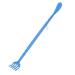 Back Scratcher Rake Shoe Horn Long Handle Itching Back Scratcher Body Hand Massager for Itchy Back (Blue)