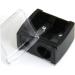 Gcroet Precision Cosmetic Pencil Sharpener for Eyebrow and Eyeliner - 2 Hole Plastic Sharpener - Buy Online on GoSupps.com
