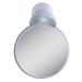 Zadro Dual-Sided 10X/5X Magnification LED Lighted Compact Travel Lightweight Portable Spot Makeup Mirror  Gray/White  FC30L