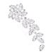 FRCOLOR Bridal Headwear Rhinestones Tiara Wedding Hair Accessories Rhinestone Hair Comb Crystal Hair Comb Rhinestone Headpiece Bridal Hair Accessories Alloy Bride up