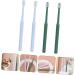 WOONEKY 4pcs Toothbrush Kitten Supplies Pet Oral Care Brush off Cats Dog Toothpaste Plastic - Buy Online on GoSupps.com