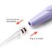 Baby Ear Cleaner Wax Removal Tool Set with Flashlight - Gray | Earwax Remover Luminous Curette Light Spoon - 2Pcs - Buy Online on GoSupps.com