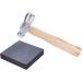 BENECREAT 6 Long Iron Jewelry Making Hammer Set with Wood Handle and Rubber Bench Block - Ideal for Jewelry Making and Metal Smithing - Buy Online on GoSupps.com