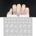 PC Hot Self-adhesive Back Glue Nail Supplies DIY Salon Nails Sticker for Summer Star Cloud Nail Sticker Nail Art Decorations Nail Art Sticker(1322) Style1322 - Buy Online on GoSupps.com