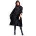 Betty Dain Black Jaguar Bleach-proof All Purpose Styling Cape Material Defends Against Bleach Stains Color Proof Chemical Proof Waterproof Lightweight Embossed Nylon Black