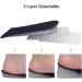 Heel Lift Inserts for Men & Women - Invisible Silicone Gel Cushion Shoe Pads - Height Increase Insoles with 3 Detachable Layers - Buy Online on GoSupps.com