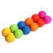 Collbath foot massage device Double lacrosse massage ball made of foam peanuts Massage roller Massage ball for the body deep peanut ball yoga ball massage ball m green
