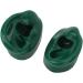 Water-Resistant Silicone Simulated Ear Model Pair for Acupuncture in Hospitals (Green) - Buy Online on GoSupps.com
