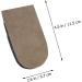 NOLITOY 4 Pairs Heightening Half Pad Heel Lift Inserts - Unisex Cushions & Insoles for Shoes - Invisible Height Increase for Men & Women - EVA Damping Floor Mat - Buy Online on GoSupps.com