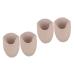 Healvian 2 Pairs Silicone Toe Sleeve Insoles Pantumblas De Mujer Dance Shoe Pad Ballet Toe Cushion Ladies Pumps Pointe Shoe Toe Pads Ballet Pointe Cap Toe Caps Women's High Heels Front Pad
