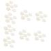 FRCOLOR 24 Pairs Cuttable Half Size Stickers Ladies Shoes Heels Women Shoes Sneakers Heel Bunion Heel Pad High- Heeled Shoes Pad Shoe Insoles Heel Stickers Women's White Thicken Sponge