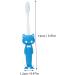 Beavorty Cartoon Children's Toothbrush Set - 4 Manual Toothbrushes with Suction Cup - Fun Oral Cleaning Supplies for Kids - Buy Online on GoSupps.com