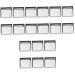 Baluue 180 Pcs Empty Eyeshadow Tin Pan Empty Eyeshadow Tins Makeup Tin Pans Empty Eyeshadow Pans Mx3pcs As Shownx3pcs