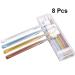 Artibetter Soft Bristle Clear Plastic Toothbrush - Small Head, Travel Portable - 8pcs - Buy Online on GoSupps.com