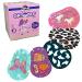 Ortopad Bamboo Girls Eye Patches 50/Box (Junior Size 0-2 yrs) Ghosts/Owls Pack 50 Count (Pack of 1)