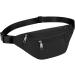 YUNGHE Waist Pack Bag - Unisex Fanny Pack for Sports & Travel, Black (004) - Buy Online on GoSupps.com