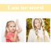 Buy HanyoSheng Mini Hair Ties 1000 Multi-Colored Elastic Rubber Hair Bands for Girls & Women | Perfect for Fine Hair & Ponytails - Buy Online on GoSupps.com