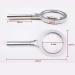 Magnifying Glass with Light 10X 20X Magnification Lightweight Handheld Magnifying Glass for Reading Inspection Hobbies Crafts Magnifier/Silver Comfortable Anniversary - Buy Online on GoSupps.com