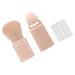 Didiseaon 2 in 1 Makeup Brush Foundation Applicator Contour Brush Liquid Foundation Brush Concealer Brush 2 in 1 Cosmetic Brush Bronzer Brush Plastic Powder Brush Powdery Travel