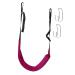 Kokiya Lumbar Traction Belt Back Traction Belt Lightweight Home Office Travelling Soft Patient Back Support Lumbar Traction Device with Hook Violet