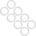 Buy O Ring Baby Schnuller Clips | Safe Silicone Pacifier Chain & Accessories for Infants - Buy Online on GoSupps.com