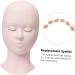 Angoily 6 Pairs Removable Eyelids Replacement Extension Eyelids Replacement Eyelids Tool Eyelash Tool Manikin Makeup Replacement Eyelids Exercise Device Detachable Silica Gel - Buy Online on GoSupps.com