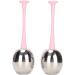 Facial Ice Glove - Ergonomic Stainless Steel Massager for Swelling Reduction (Pink Handle - Buy Online on GoSupps.com