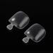 YIMART 500Pcs Fake Toenail Tips Set Nail Art Toe Decoration Full Cover False Toe Nail Tips for DIY Salon Foot Manicure Sticker Tools (Clear)