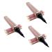 FOMIYES Lash Glue Pen 3pcs Eyeliner Black Eye Liner Pencils Liquid Liner Black Makeup Eye Makeup Miss Makeup Set Formula