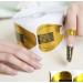 AKOAK 100 Pieces Horseshoe-shaped Nail Art Acrylic Nail/UV GEL Nail Extention Tips Form Guide Sticker