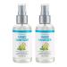 SpaRoom Hand Sanitizer Spray 70% Alcohol with Aloe Vera & Essential Oils 4 Ounce Spray Bottle (Pack of 2) 4 Fl Oz (Pack of 2)