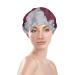 Flower Pebble Printed Waterproof Shower Cap for Women - Fits All Head Sizes and Hair Textures - Buy Online on GoSupps.com
