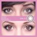 Matlens Tricolor Pink Circle Contact Lenses - Big Eyes 3.25 Diopters Care Kit Included | Shop Internationally - Buy Online on GoSupps.com