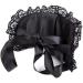 Soft Lace Eye Mask - Adjustable Comfortable Sleep Mask for Travel & Meditation | Black Party Ribbon Accessories - Buy Online on GoSupps.com
