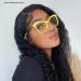 Buy VOOGLAM Butterfly Blue Light Glasses for Women - Anti-UV Eyestrain Relief Libby Yellow - Perfect for Computer Phone & TV Use - Buy Online on GoSupps.com