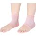 Verdant Touch Pain Relief Socks Gel Heel Foot Care Socks Moisturizing Protective Sleeves for Heels Pain Relief Half Socks Pink - Buy Online on GoSupps.com